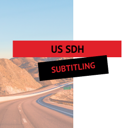 US SDH subtitling